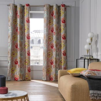 Douceur d'Intérieur DOUCEUR D'INTERIEUR Morbidezza interna PANNELLO A OCCHIELLI, Grigio, 140 x 240 cm