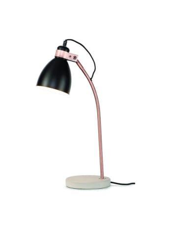 DENVER - Lampe de table noire H50cm
