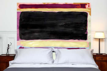Blackboard - Tête de lit en tissu sans support en bois 160*140 cm