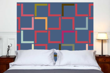 Kinesis - Tête de lit en tissu sans support en bois 160*140 cm