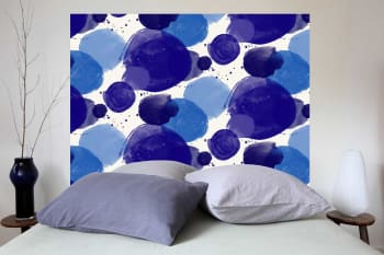 Bubbles - Tête de lit tissu sans support en bois 160*140 cm