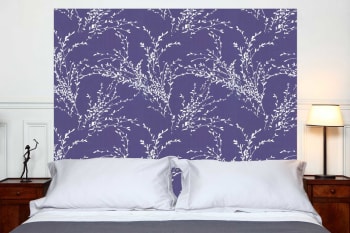 Rameaux - Tête de lit en tissu sans support en bois 160*140 cm
