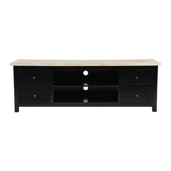 IN Lebole Collezione The Circle DOR40 Rana e Corona Orecchini da Donna in Ottone Pietra Nera
