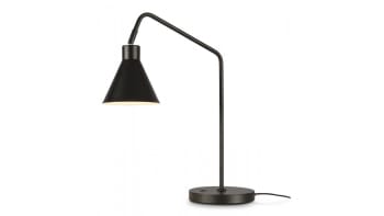 LYON - Lampe de table en métal noir H55cm