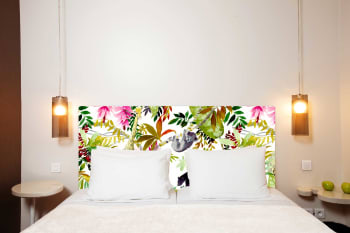 Jungle - Tête de lit tissu sans support en bois 180*70 cm