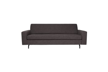 Jean - 2,5-Sitzer-Sofa aus Stoff, grau