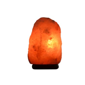 HIMALAYA - Lámpara de cristal de sal de Himalaya de 2 a 3 kg