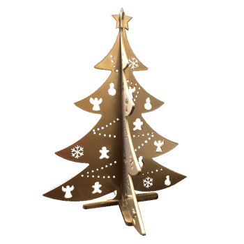 Arbre De Noël Moderne Et Ampoule PNG , Décoration, Noël, Moderne