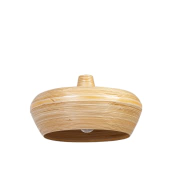 ANOUCK - Suspension chapeau en bambou 30x15