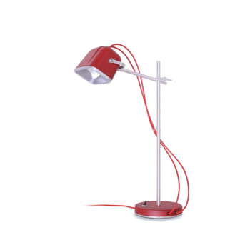 MOB - Lampe à poser en aluminium rouge H60cm