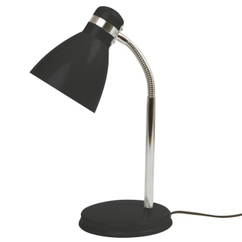 STUDY - Lampe de bureau en métal noir H34cm