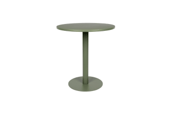 Metsu - Table bistro en métal vert