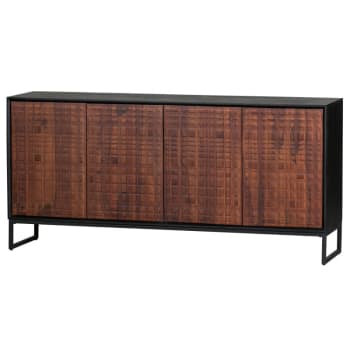 Ruben - Sideboard aus Holz und Stahl L170