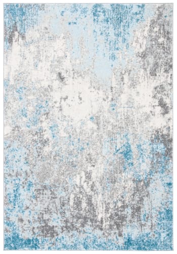 Tapis Safavieh Luca Polypropylène 91x152 Cm - Style Contemporain Bleu/gris