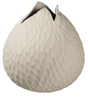 CARVE - Vase en céramique H18cm