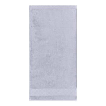 Caresse - Serviette de bain en coton voile grisé 90 x 150
