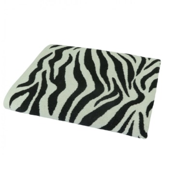 Zebra - Drap de bain en Coton Beige 100x150 cm