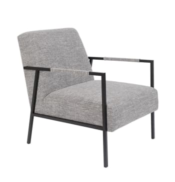 GRIB - Fauteuil gris clair