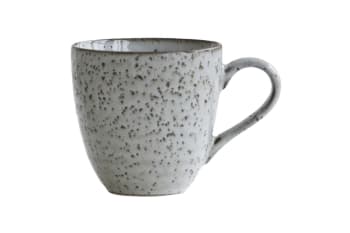RUSTIC - Mug en céramique bleu-gris
