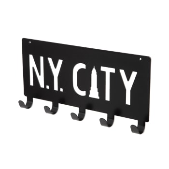 NY CITY - Patère de porte NYC L30cm