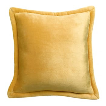 Tender - Coussin  en polyester curry 50 x 50