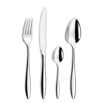 Pintinox Set 24 Posate serie Tie in Acciaio Inox Nichel Free (6 persone