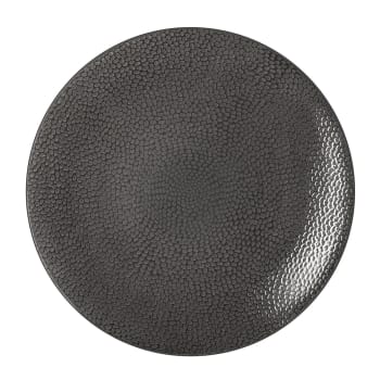 Set van 6 Platte Borden Stone Rood 27 cm