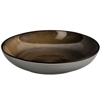 Feeling bronze - Plato de sopa (x6) gres bronce