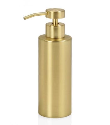 Distributeur de savon en métal doré 220ml