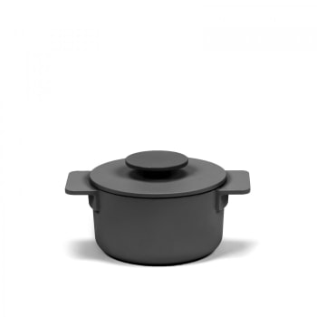 TOUS FEUX - Cocotte surface fonte noire D12cm 0,5L