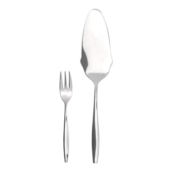 Set di Cucchiai e Forchette per Bambini - Cucchiaio con Manico Ad