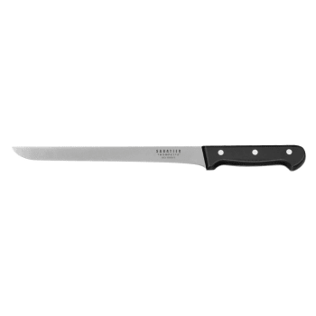 Universal - Cuchillo para jamón 25 cm  negro