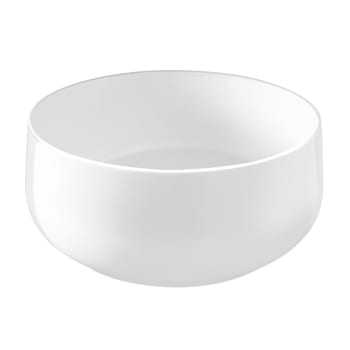 Yaka blanc - Saladier en porcelaine D25cm