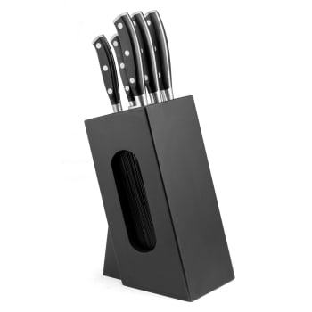 Vulcano - Bloc spaghetti 5 couteaux de cuisine