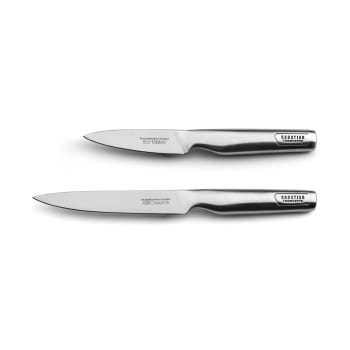 Asean - Juego de 2 cuchillos de cocina  acero