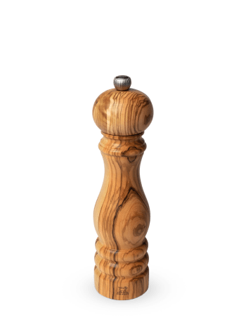 Paris - Moulin à poivre manuel en bois d'olivier H22cm