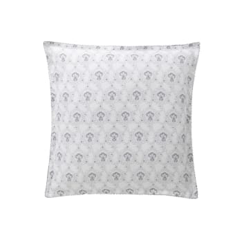 LOURMARIN - Taie d'oreiller en lin blanc 65x65