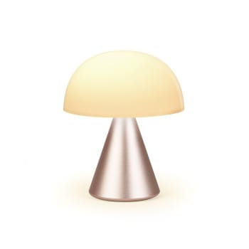 MINA M - Lampe LED portable medium en aluminium or