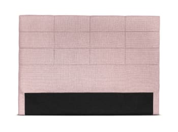 WILLY - Tête de lit en tissu - Rose, Largeur - 160 cm