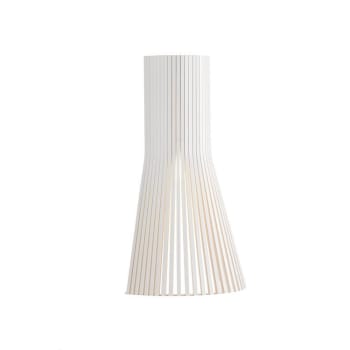 SECTO 4231 - Applique en bois blanc H45cm