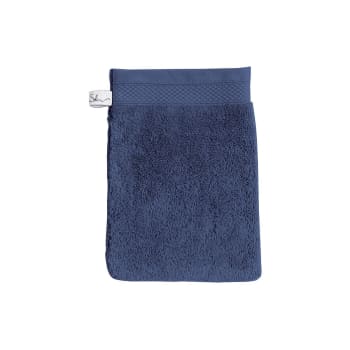 Pétale - Gant de toilette coton bleuet 16x22 cm