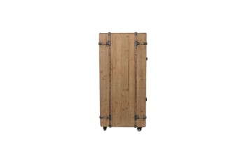 Lico - Mueble bar de madera marrón
