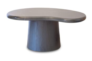 Fassola - Table de salon en marbre noir