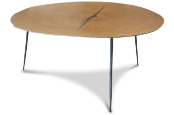 Xyleme - Petite table basse bois-métal marron