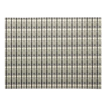 Elios - Set de table  en polyester gris 33 x 45