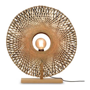 KALIMANTAN - Lampe de table en bambou H65cm