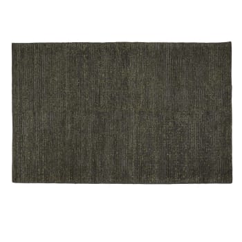 Bori - Tapis laine de Nouvelle-Zélande gris 170 x 120 cm