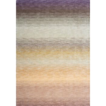 Reflect 1a2t - Tapis kilim 250x350 cm tissé main en laine multicolore