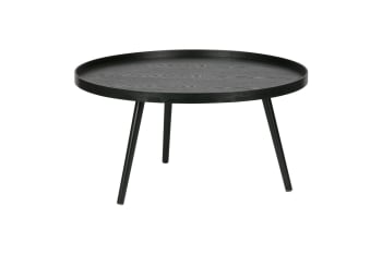 Mesa - Petite table d'appoint en bois noir