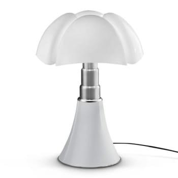 PIPISTRELLO - Lampe Dimmer LED pied télescopique blanc H66-86cm